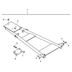 John Deere TX4X2 - PC9461 - Lift Frame - ST486602