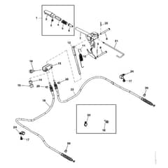 John Deere TX4X2 - PC9461 - Park Brake - ST486830