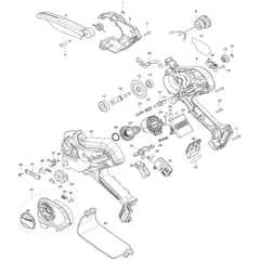 Makita UC100D - Cordless Pruning Saw - Power Tool Diagram