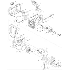 Makita UC3050A - Electric Chain Saw 300mm - Power Tool 02 Diagram