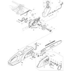 Makita UC3520A - Chain Saw 350mm - Power Tool 02 Diagram