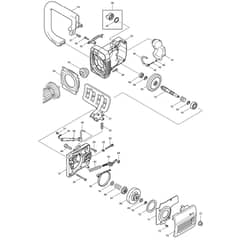 Makita UC4000A - Chain Saw - Power Tool 02 Diagram