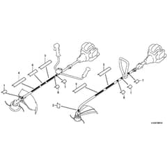 Honda UMK425E2-HAHF-LEET -  Label 02 Diagram