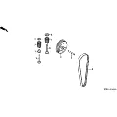Honda UMK425E-L3EA -  Camshaft Pulley Diagram