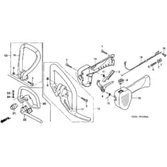 Honda UMK425E-L3EA -  Loop Handle Diagram