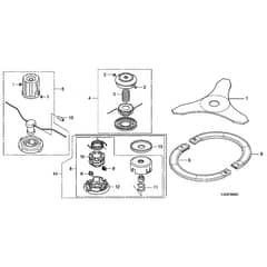 Honda UMK425E-UEA -  Cutter Blade, Nylon Cutter Diagram