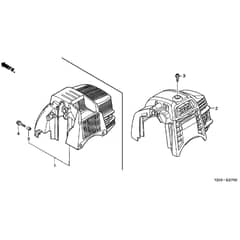 Honda UMK431E-L3EA -  Cover Diagram