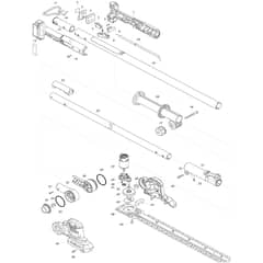 Makita UN460WD - 460mm Dc Pole Hedge Trimmer - Power Tool Diagram