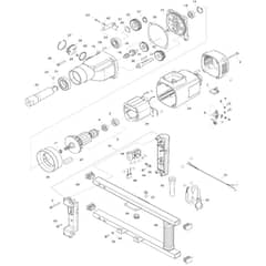 Makita UT1600 - Power Mixer - Power Tool Diagram