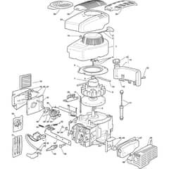 V35 - 2011 - 118550157/1_100001V35 - Stiga Engine Engine Diagram