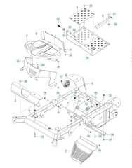Husqvarna V548 - Chassis Lower