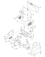 Husqvarna V548 - Chassis Upper