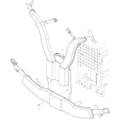 Makita VC011G - Dc Backpack Vacuum Cleaner - Power Tool 02 Diagram