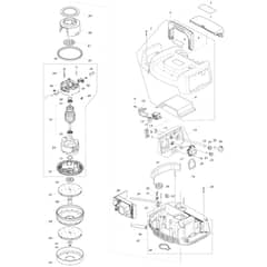 Makita VC2211M - Vacuum Cleaner - Power Tool 01 Diagram