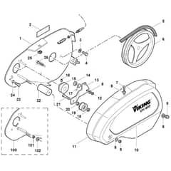 Viking VH400 - Drive 2 - Parts Diagram