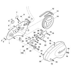 Viking VH500 - Drive - Parts Diagram