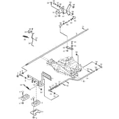 VILLA 12 - 2014-2015 - 13-2725-35 - Stiga Front Mower Foot Controls Diagram