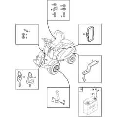 VILLA 12 - 2016-2020 - 2F2700141/S16 - Stiga Front Mower Assembly Parts Diagram