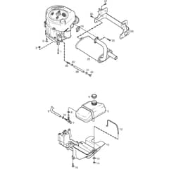 VILLA 14 HST - 2015 - 13-2718-35 - Stiga Front Mower Engine Diagram