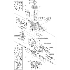 VILLA 14 HST - 2015 - 13-2718-35 - Stiga Front Mower Transmission 01 Diagram