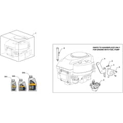 VILLA 15 HST - 2021 - 2F2720541/ST1 - Stiga Front Mower Engine 03 Diagram