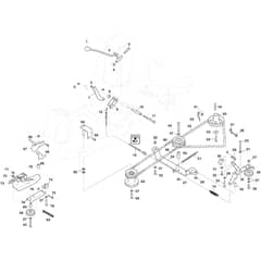 VILLA 15 HST - 2021 - 2F2720541/ST1 - Stiga Front Mower PTO Diagram
