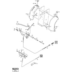 VILLA SILENT - 2011-2012 - 13-2728-34 - Stiga Front Mower Hand Controls Diagram