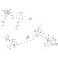 VILLA SPRING - 2021 - 2F2720421/ST1P - Stiga Front Mower Steering Diagram