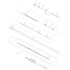 Makita VR002C - Cordless Concrete Vibrator - Power Tool 01 Diagram