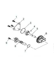 Husqvarna W100D - Oil Pump