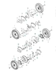 Husqvarna W21 H - Wheels & Tyres
