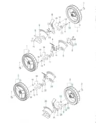 Husqvarna W21 K - Wheels & Tyres