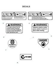 Husqvarna W21SK - Decals