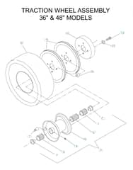 Husqvarna W3213A - 2001-9 - Wheels & Tyres