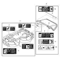 John Deere W36M - PC13627 - Mower Deck - ST941359