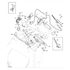 John Deere W36M - PC13627 - Control Console (1/3) - ST943113