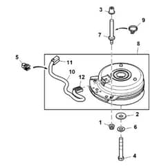 John Deere W48R - PC13630 - Pto Clutch - ST941158