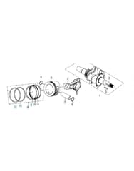 Husqvarna W50P - Crankshaft