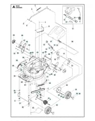 Husqvarna W520 - Chassis