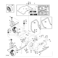 John Deere W52R - PC13631 - Caster Wheels - ST940346
