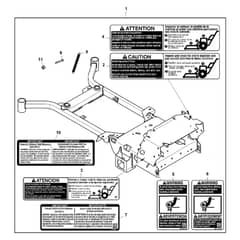 John Deere W52R - PC13631 - Frame W/ - ST941316