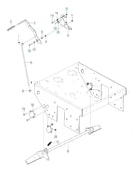 Husqvarna W548 - Parking Brake