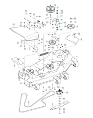 Husqvarna W552 - Mower Deck & Cutting Deck