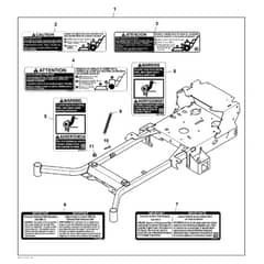 John Deere W61R - PC13632 - Frame W/ - ST942009