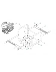 Husqvarna W80P - Frame