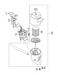 Husqvarna W80P - Intake System