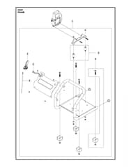 Husqvarna W 25P - Frame