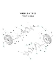 Husqvarna WC21 - Wheels & Tyres