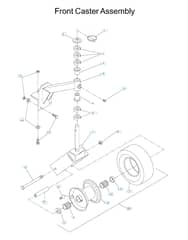 Husqvarna WG3613P - Casters