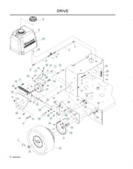 Husqvarna WGP3613 - Drive